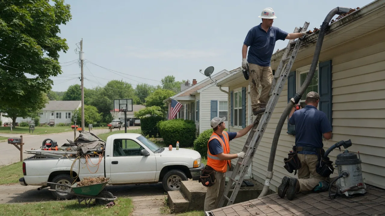 Gutter Installation in Amberson, PA near me
